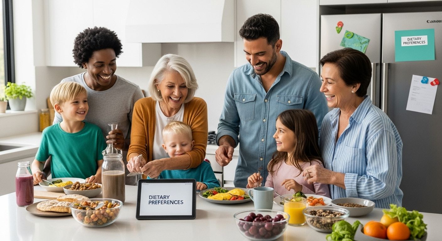 dietary preferences family kitchen