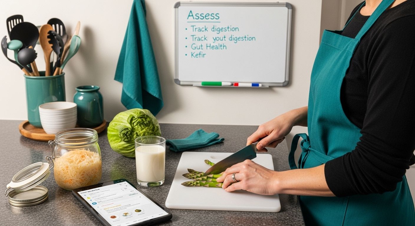 gut health meal preparation