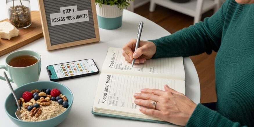 food journal stress diet