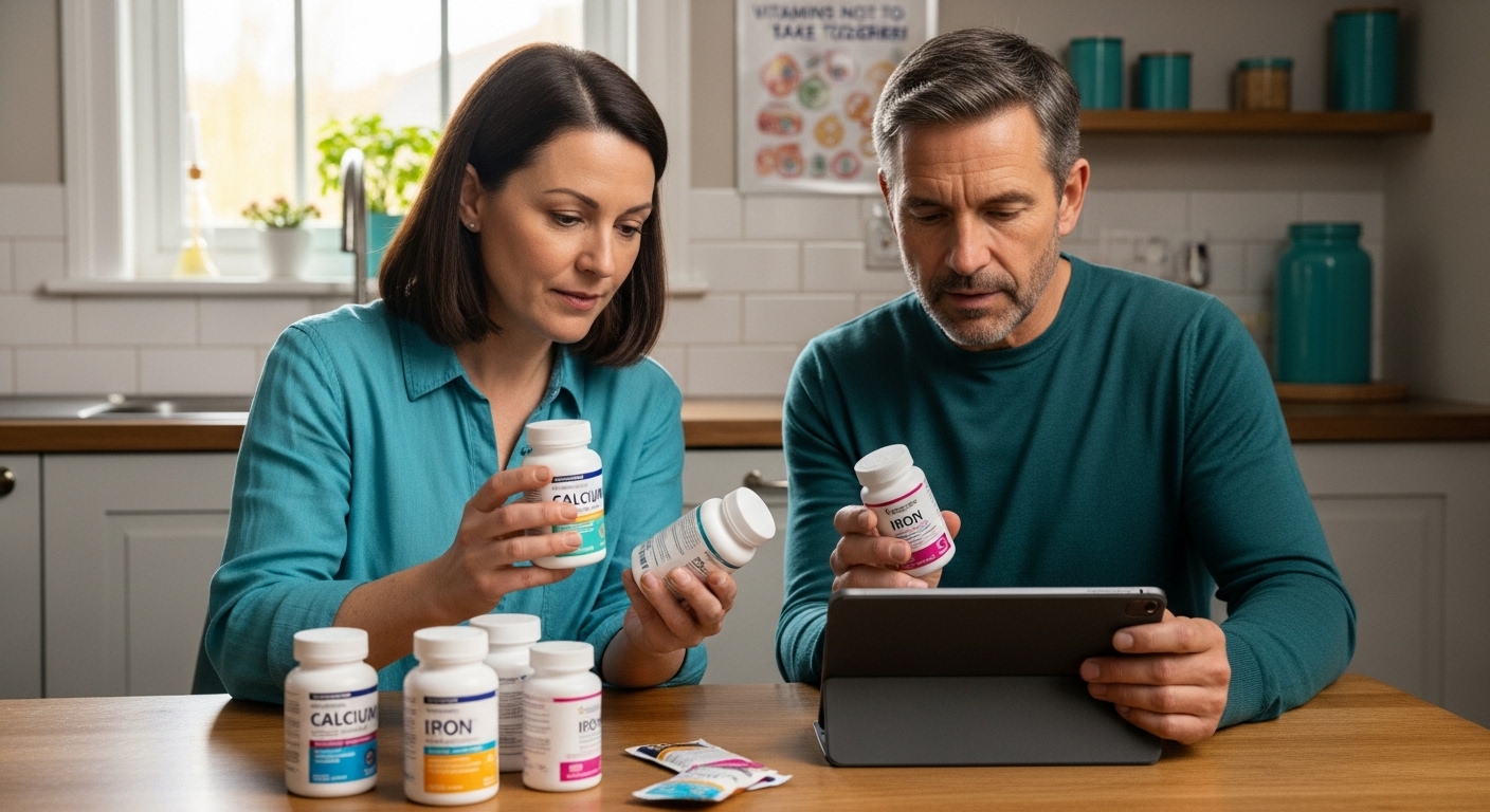 vitamins not to take together