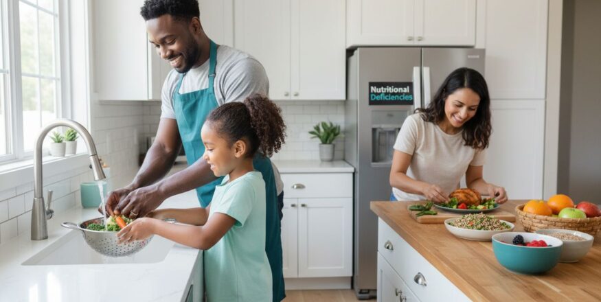 family healthy cooking nutritional deficiencies